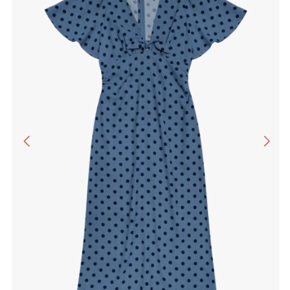 Jess Dress Lisa Says Gah - Oxford dot  NWT small and XL only - Picture 2 of 4